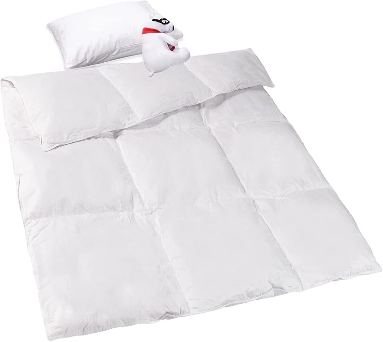 Crib Comforter - Duvet | Goose Down Quilt For Kids, All Season Blanket Insert For Crib Bed, Stroller, Travel (33x43, Pink) Crib Comforter - Duvet | Goose Down Quilt For Kids, All Season Blanket Insert For Crib Bed, Stroller, Travel (33x43, Pink)